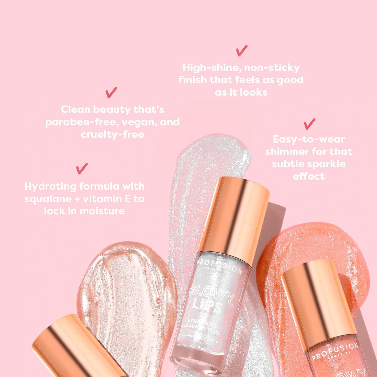 Glowy Lips Nourishing Shimmer Lip Oil-3