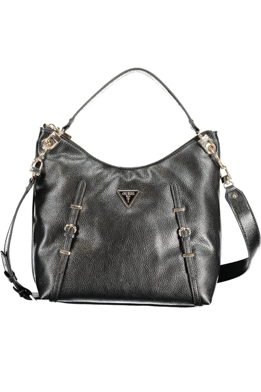 GUESS JEANS BLACK WOMEN'S BAG-0